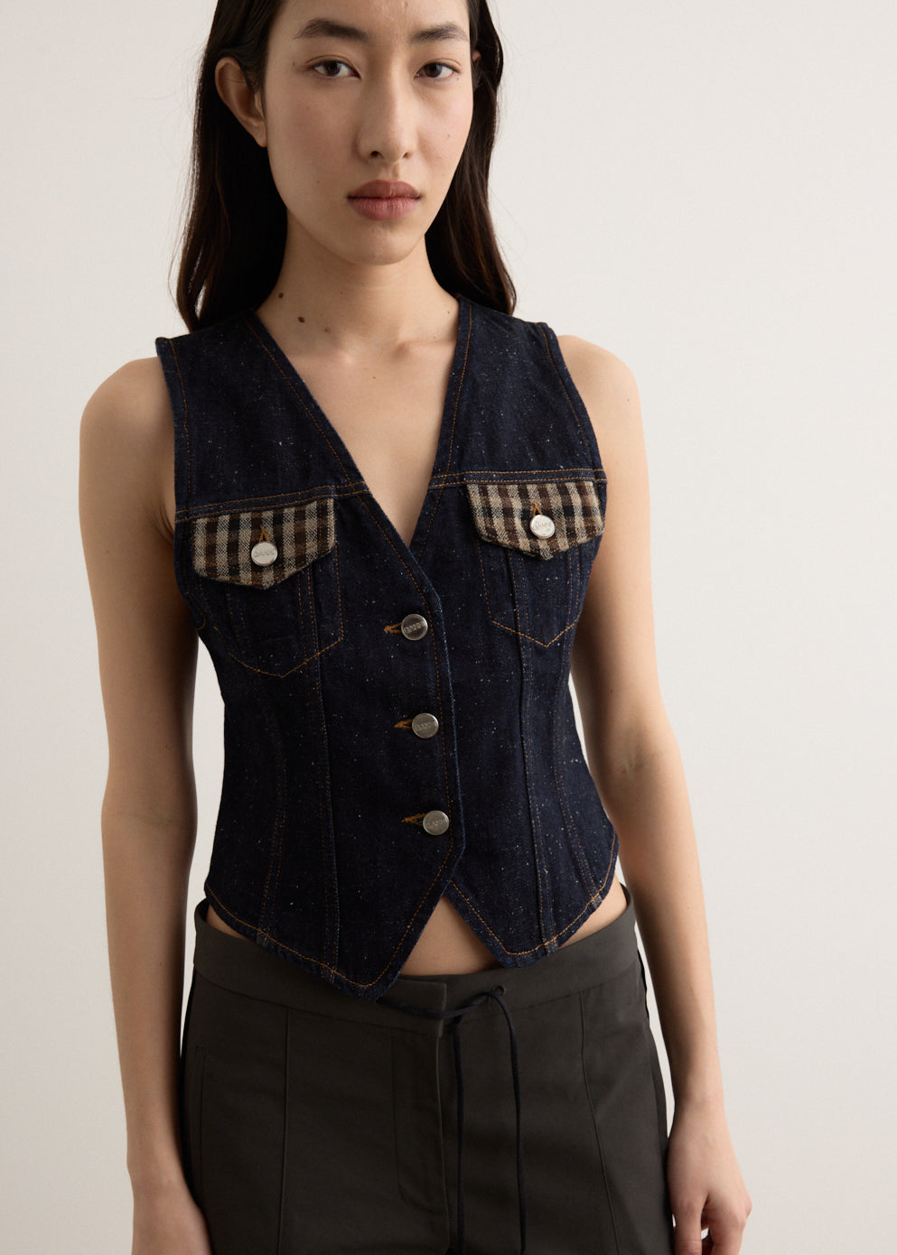 Neppy Denim Vest