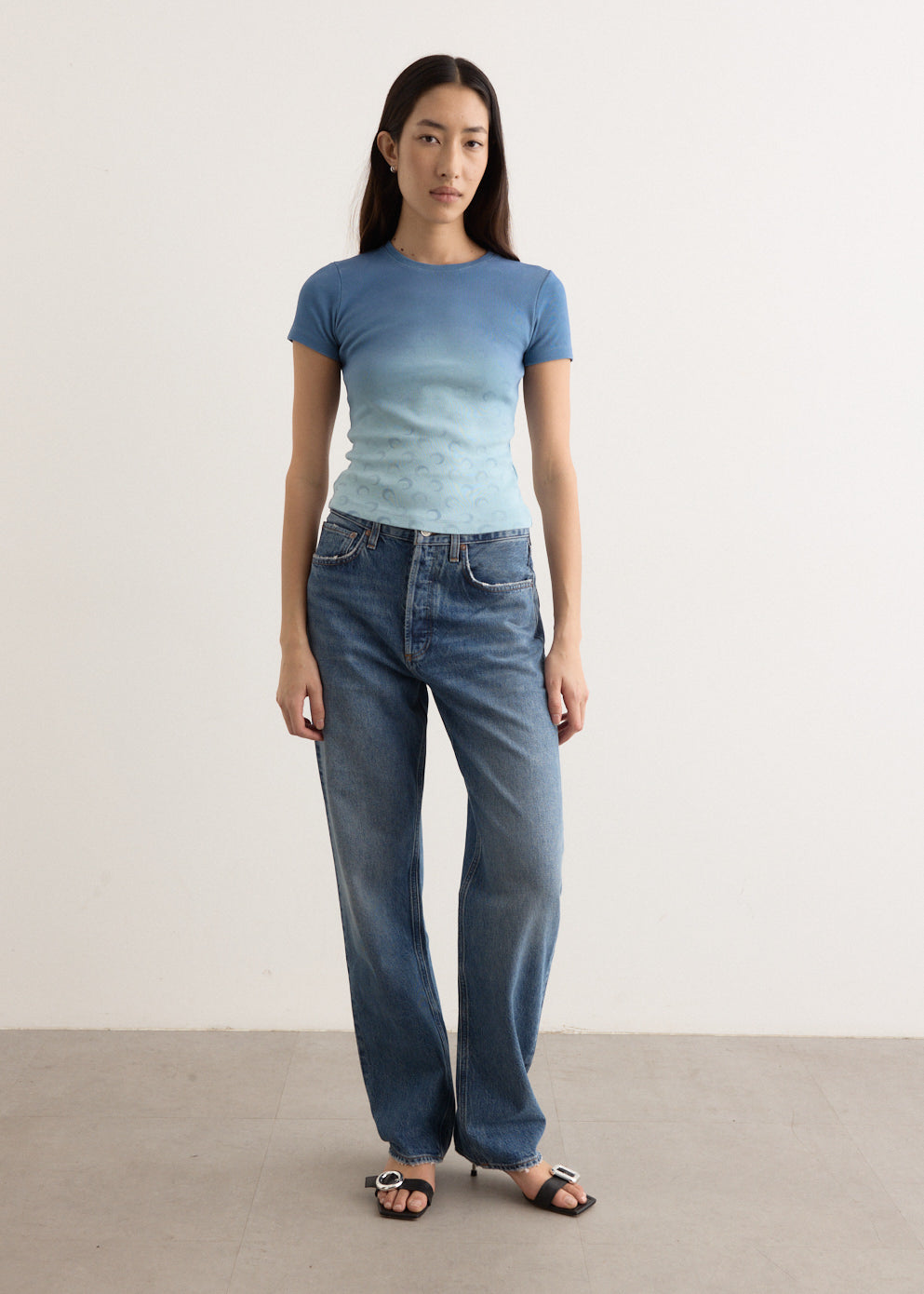 Moon Faded Jersey Baby Fit T-Shirt