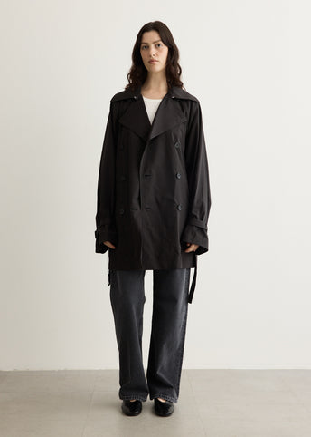 Washed Cotton Trench
