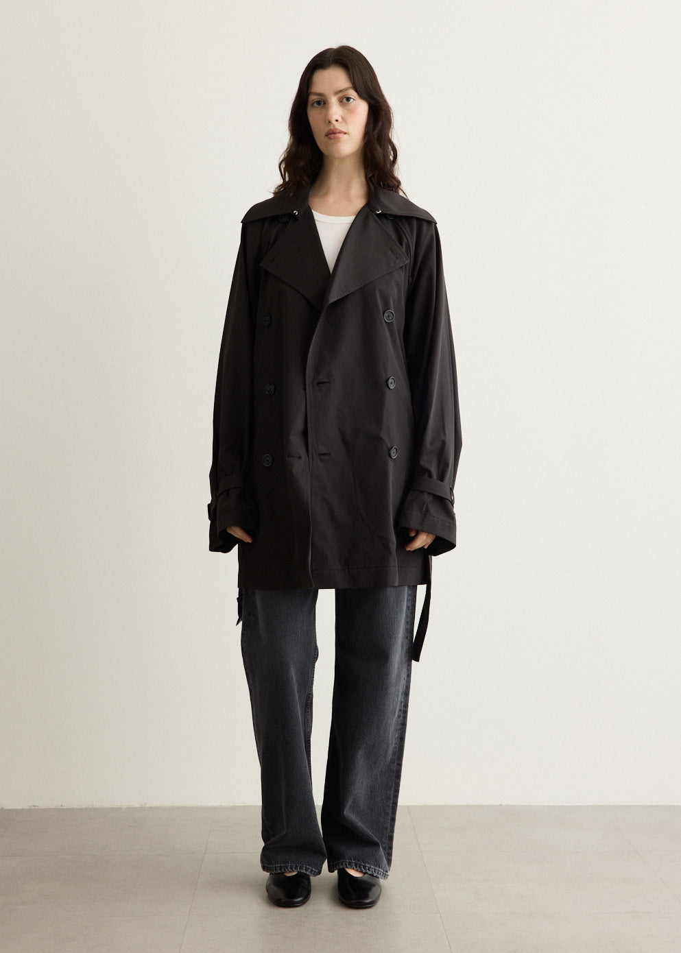 Washed Cotton Trench