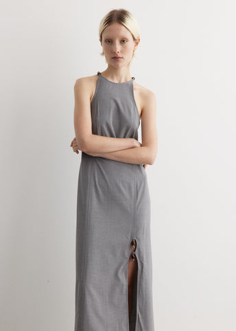 Drapey Melange Maxi Dress