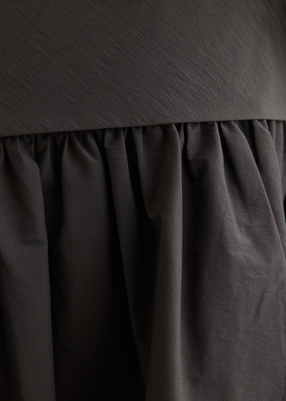 Circle Hem Gathered Skirt