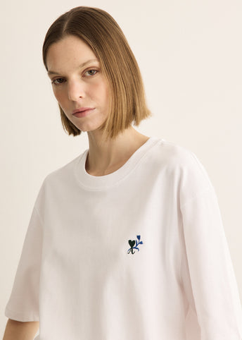 Tulip Embroidery T-Shirt