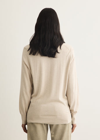 Koyat Layered Silk Wool Knit