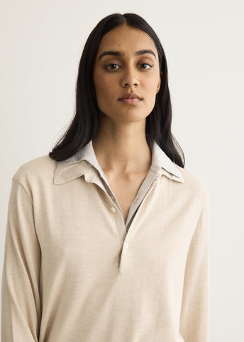 Koyat Layered Silk Wool Knit