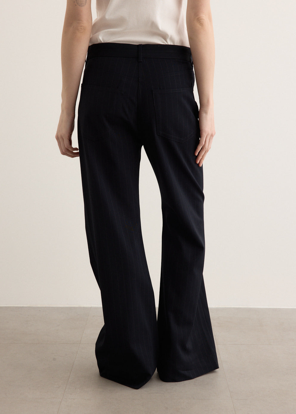 Pinstripe Trousers