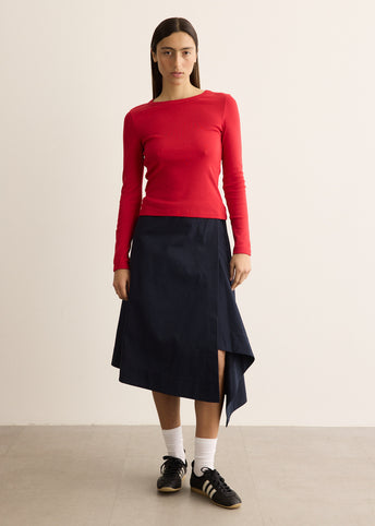 Kerchief Wrap Skirt