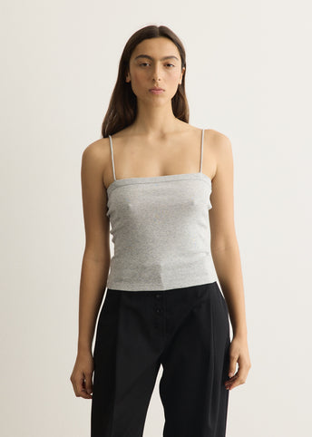 Organic Cotton Square Neck Cami Top