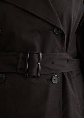 Washed Cotton Trench