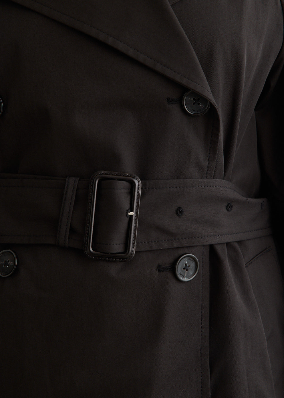 Washed Cotton Trench