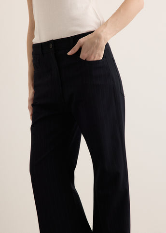 Pinstripe Trousers