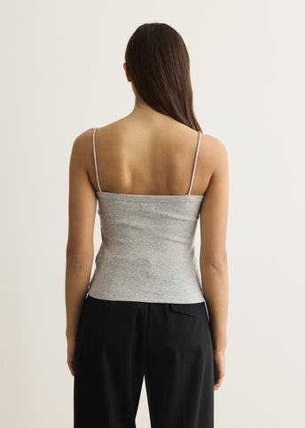 Organic Cotton Square Neck Cami Top