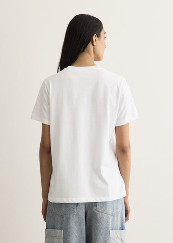 Basic Cotton Jersey Cherry T-Shirt