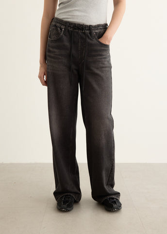 Miramar Terry Drawcord Wide Leg Pants