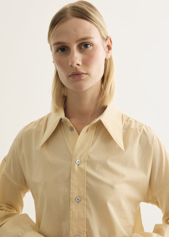 Soft Pointed Collar Shirt