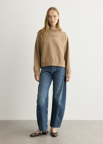 Essential Isoli Washed Effect Crewneck Sweatshirt