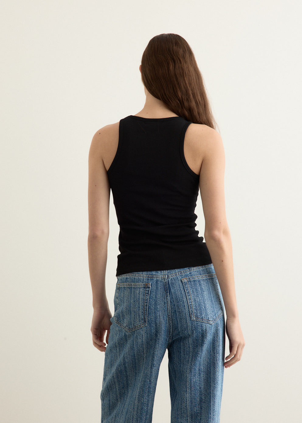 Soft Cotton Rib Tank Top