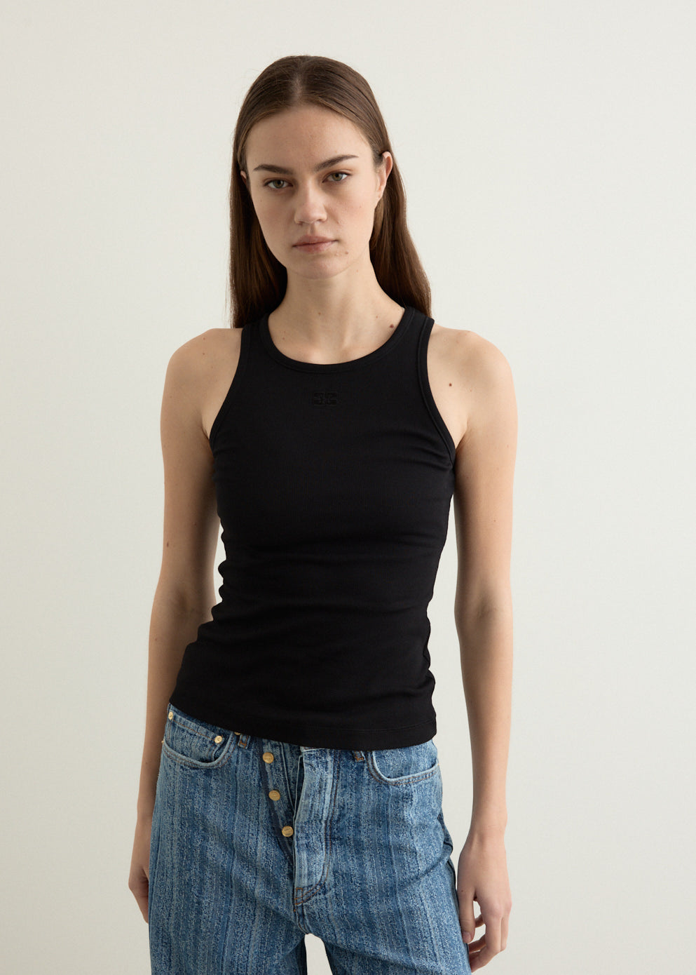 Soft Cotton Rib Tank Top