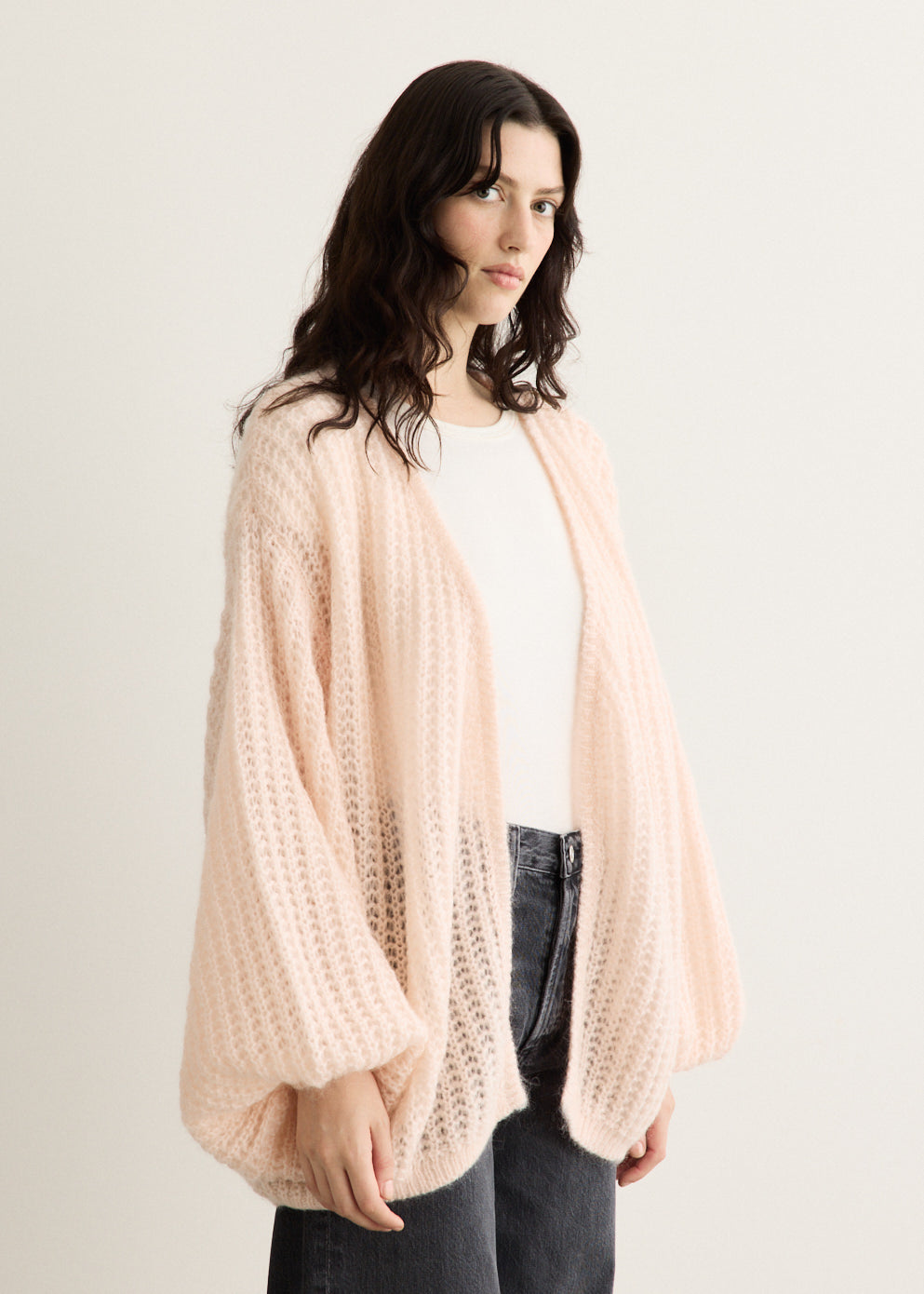 Puffed Cardigan