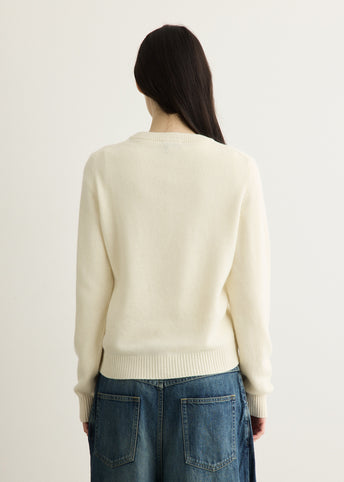 Horse Graphic Wool Sweater