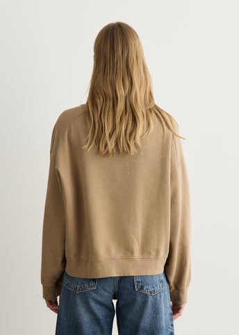 Essential Isoli Washed Effect Crewneck Sweatshirt