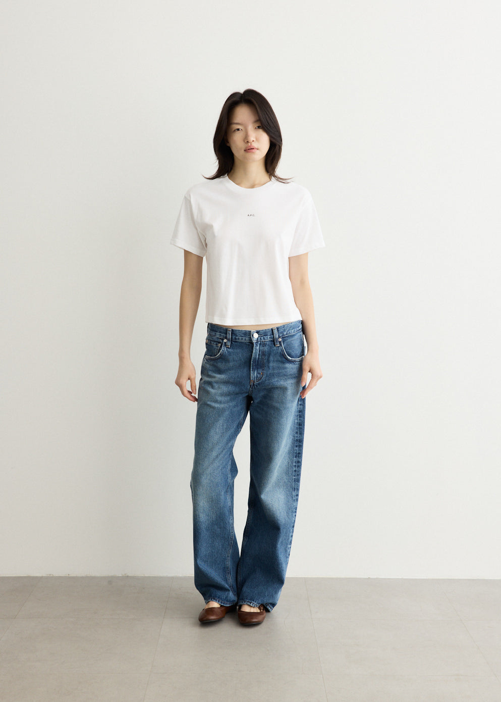 Boxy Micro Logo T-Shirt