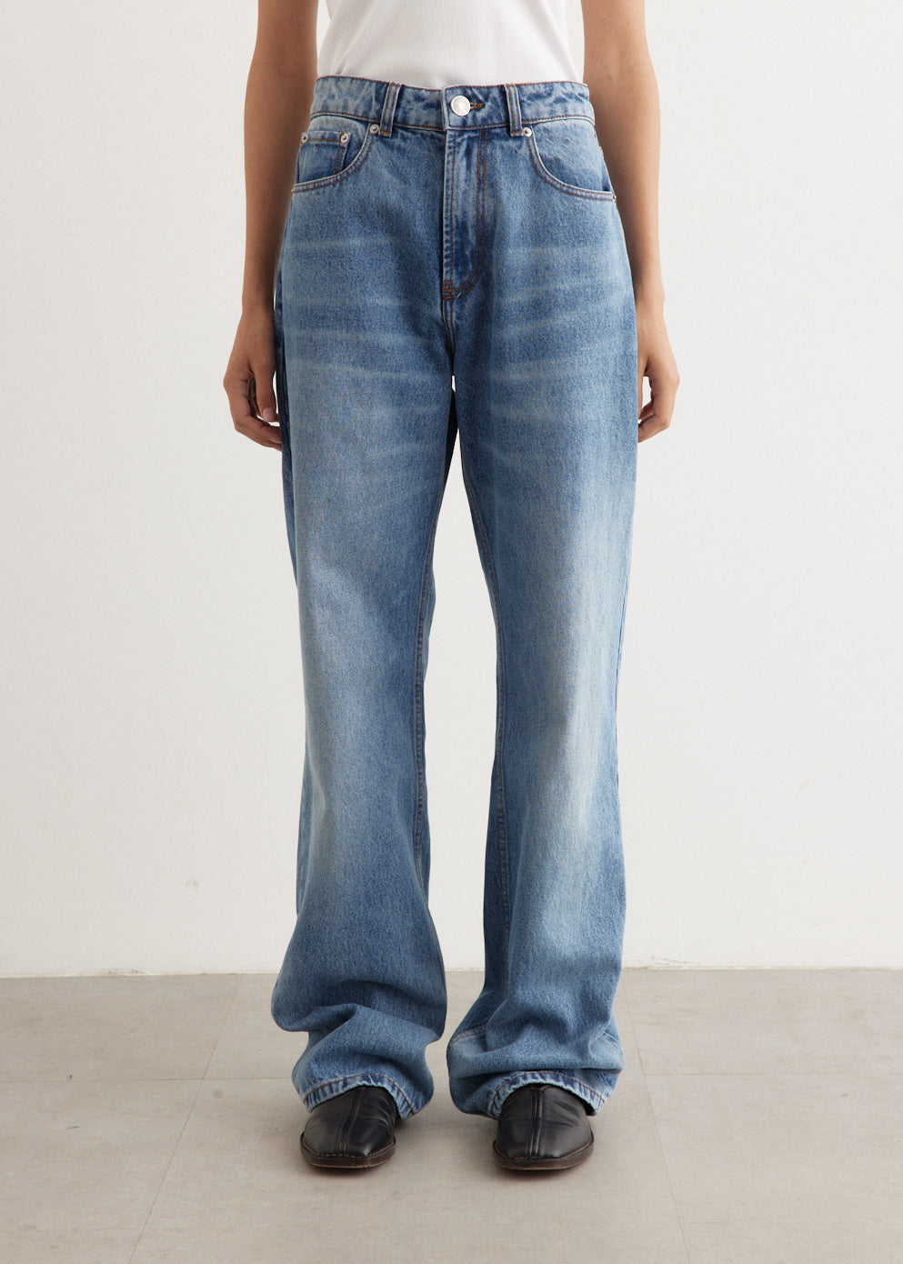 AMI PARIS - Large Fit Jeans - Jean,Specials : American Fashion Style Bags On Sale AMI PARIS - Large Fit Jeans - Jean,Specials : American Fashion Style Bags On Sale