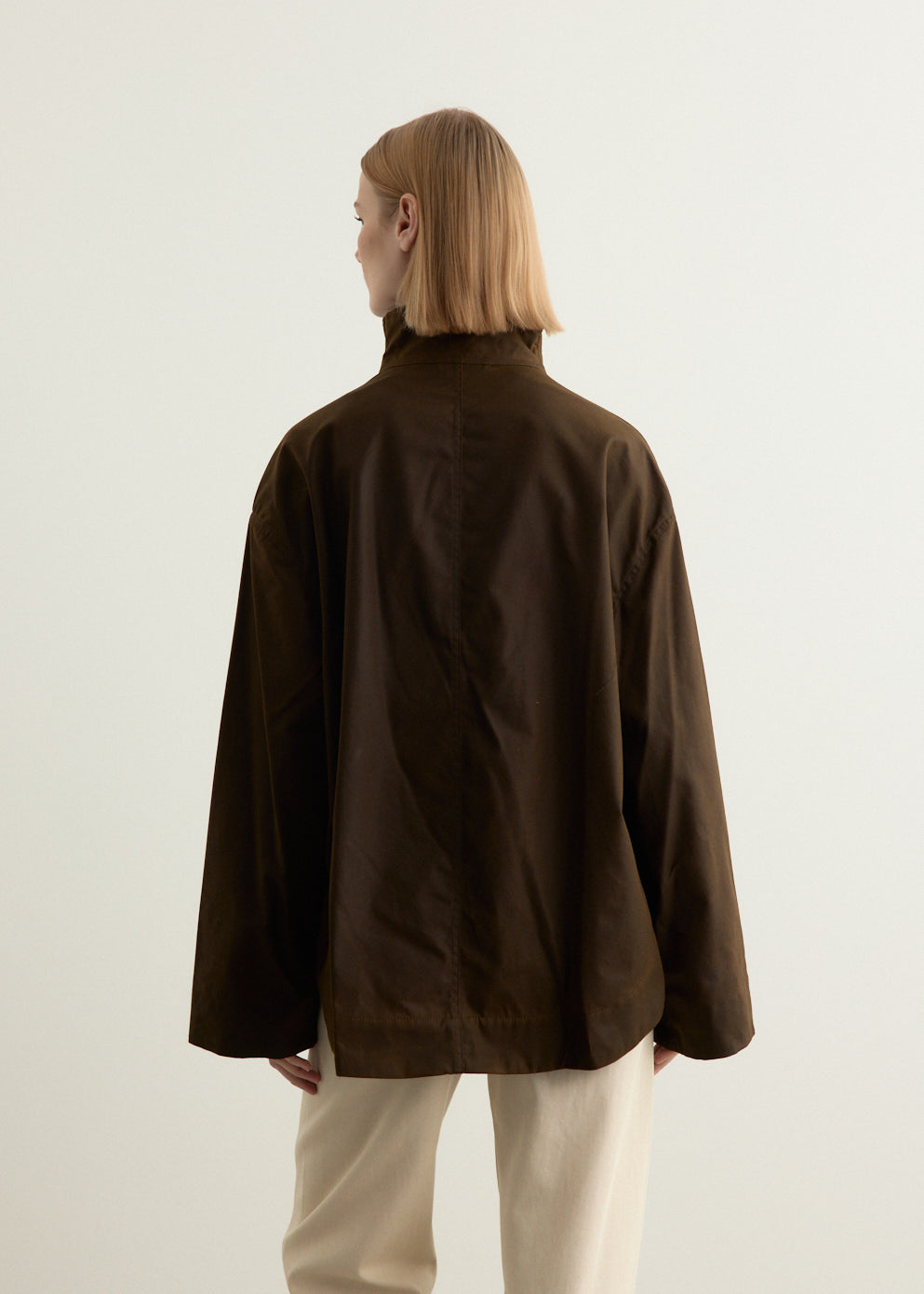 Zipped Funnel Jacket