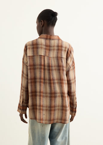 Diver Sheer Check Shirt