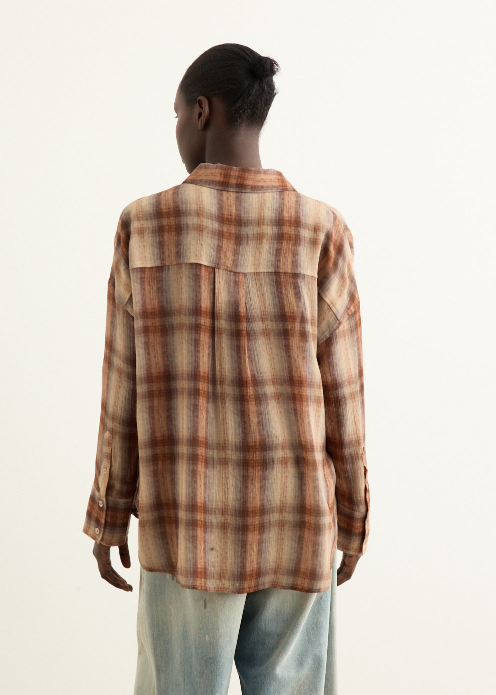 Diver Sheer Check Shirt