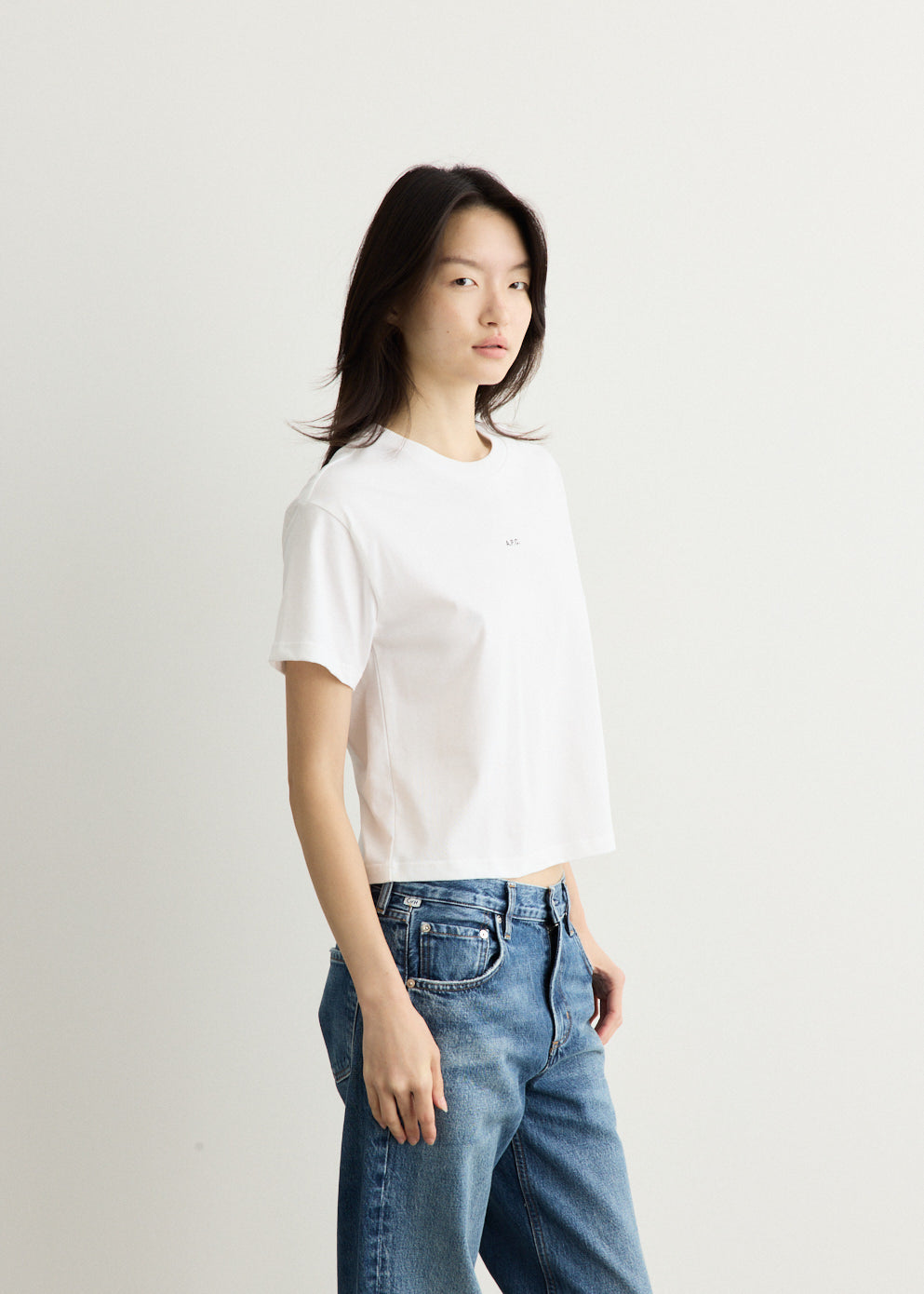 Boxy Micro Logo T-Shirt