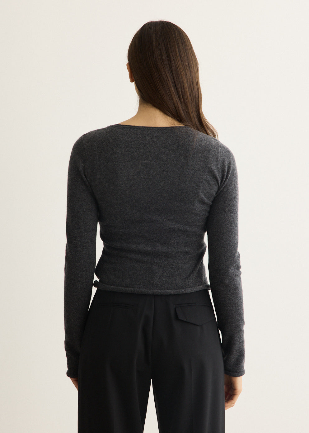 Fine Merino Wool Long Sleeve Top