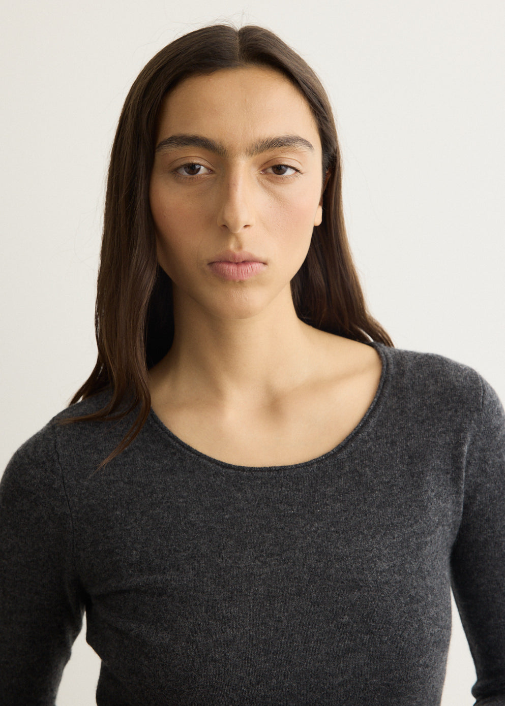 Fine Merino Wool Long Sleeve Top