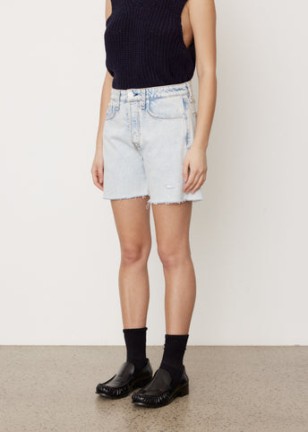 Maya High-Rise Midi Shorts