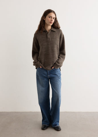Deny Long Sleeve Polo