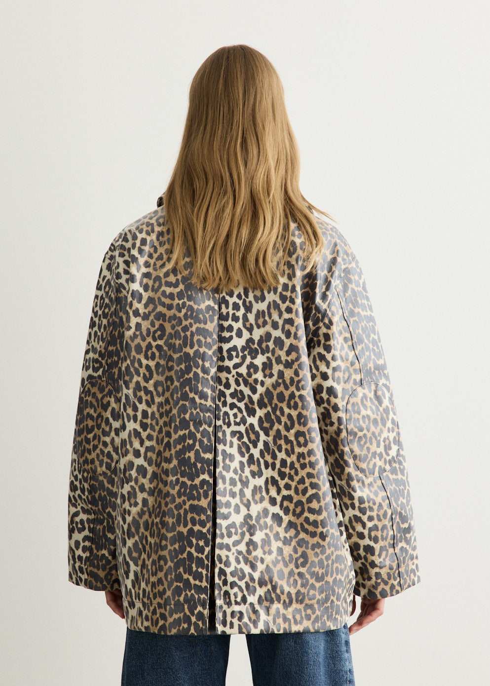 Laminated Cotton Canvas Jacket