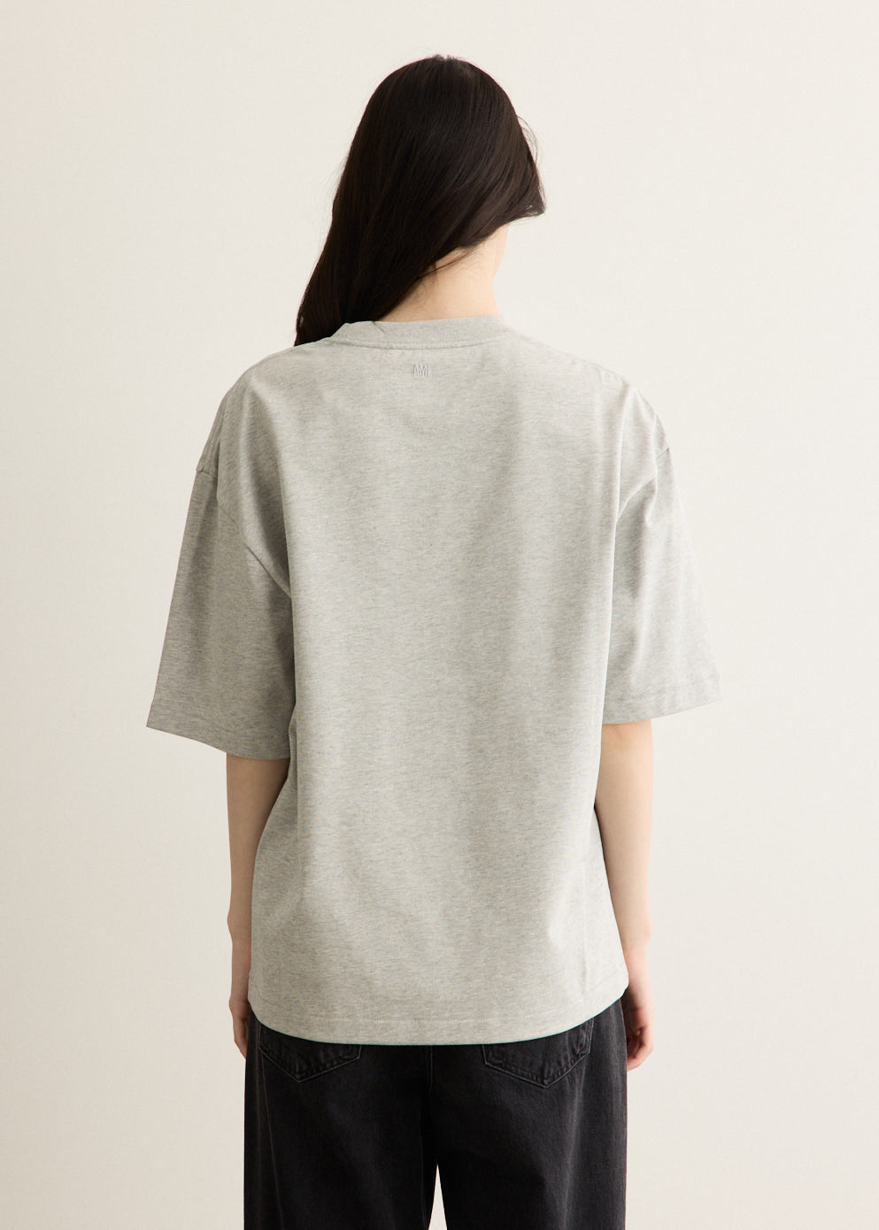 T-Shirt With Heritage AMI Patch