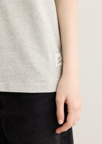 T-Shirt With Heritage AMI Patch