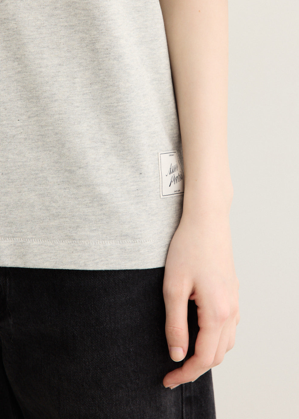 T-Shirt With Heritage AMI Patch