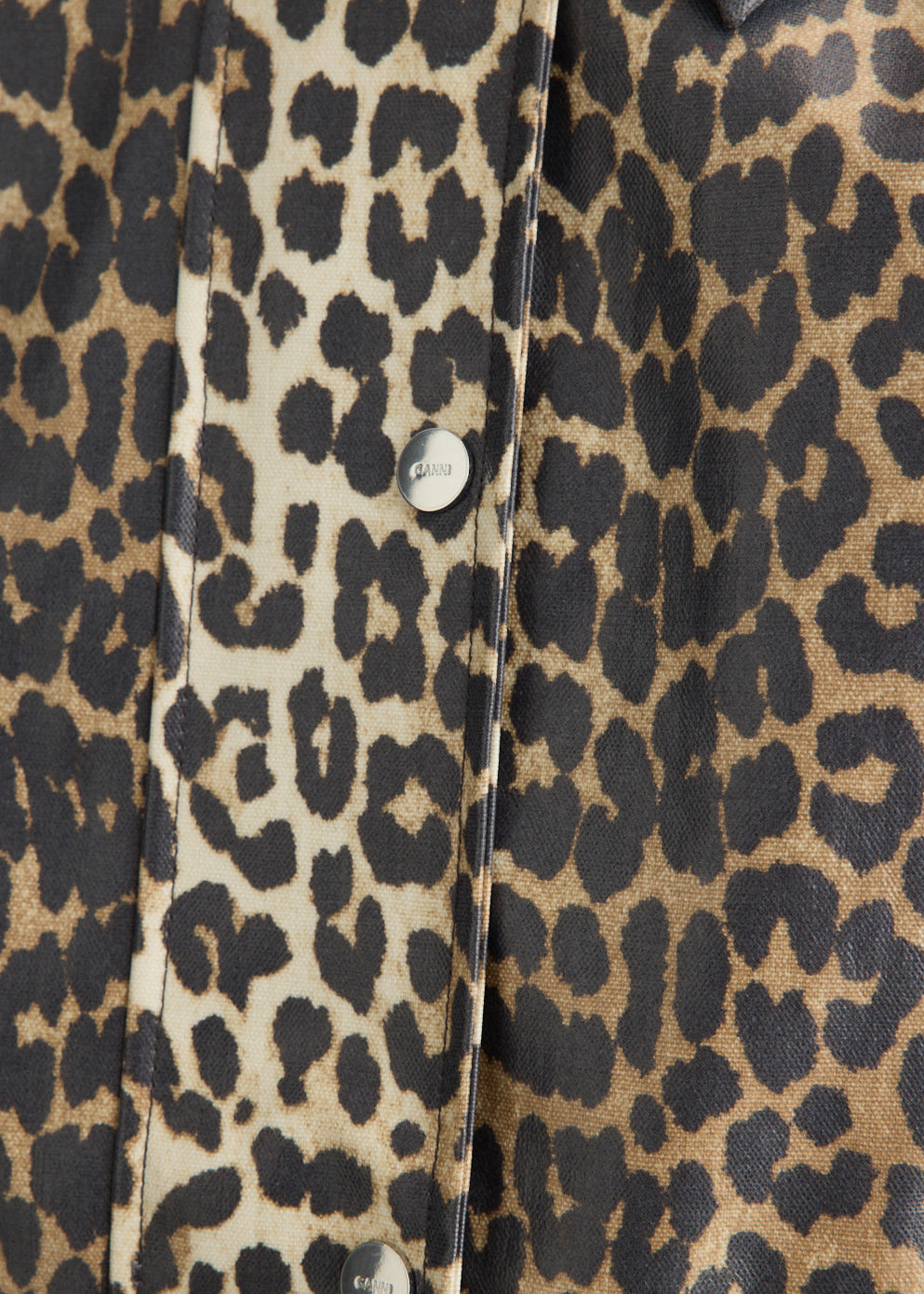 Laminated Cotton Canvas Jacket