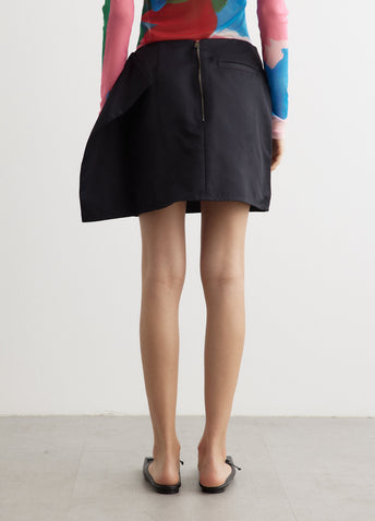 Side Panel Mini Skirt
