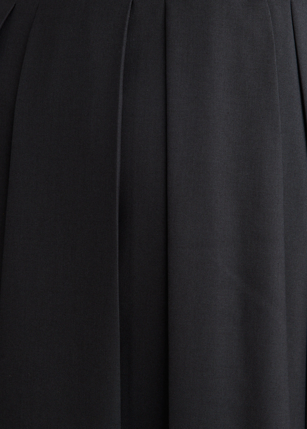 Volume Pleats Midi Skirt