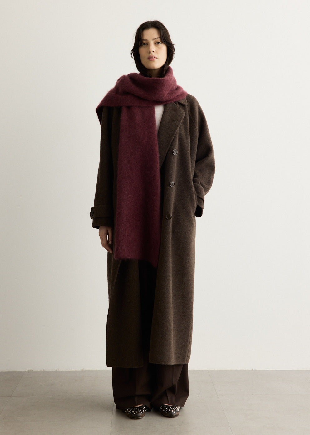 Dawn Wool Trench Coat