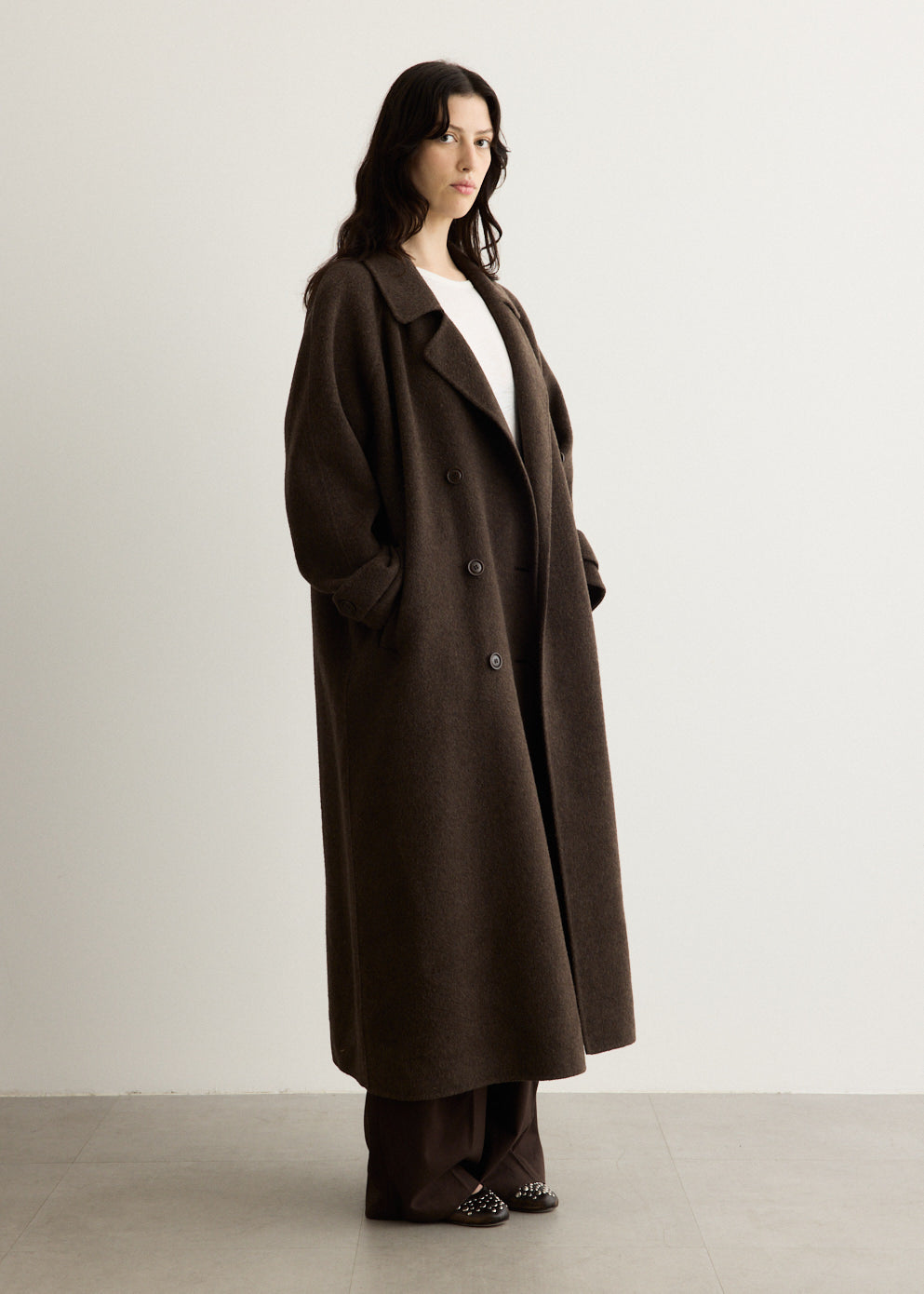Dawn Wool Trench Coat