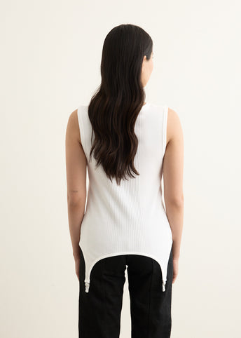Cotton Garter Tank Top