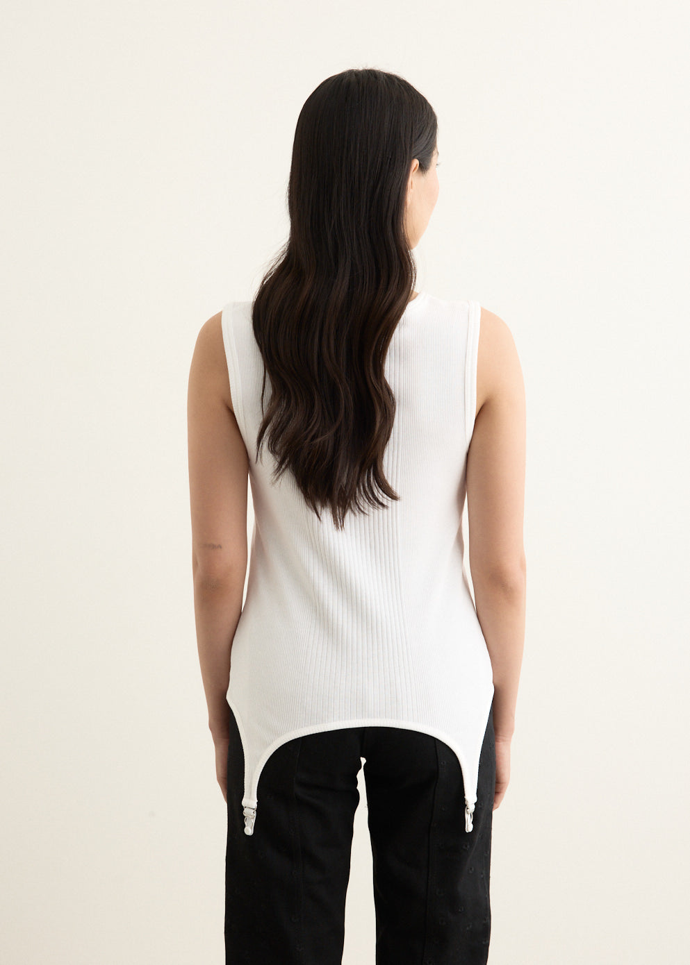 Cotton Garter Tank Top