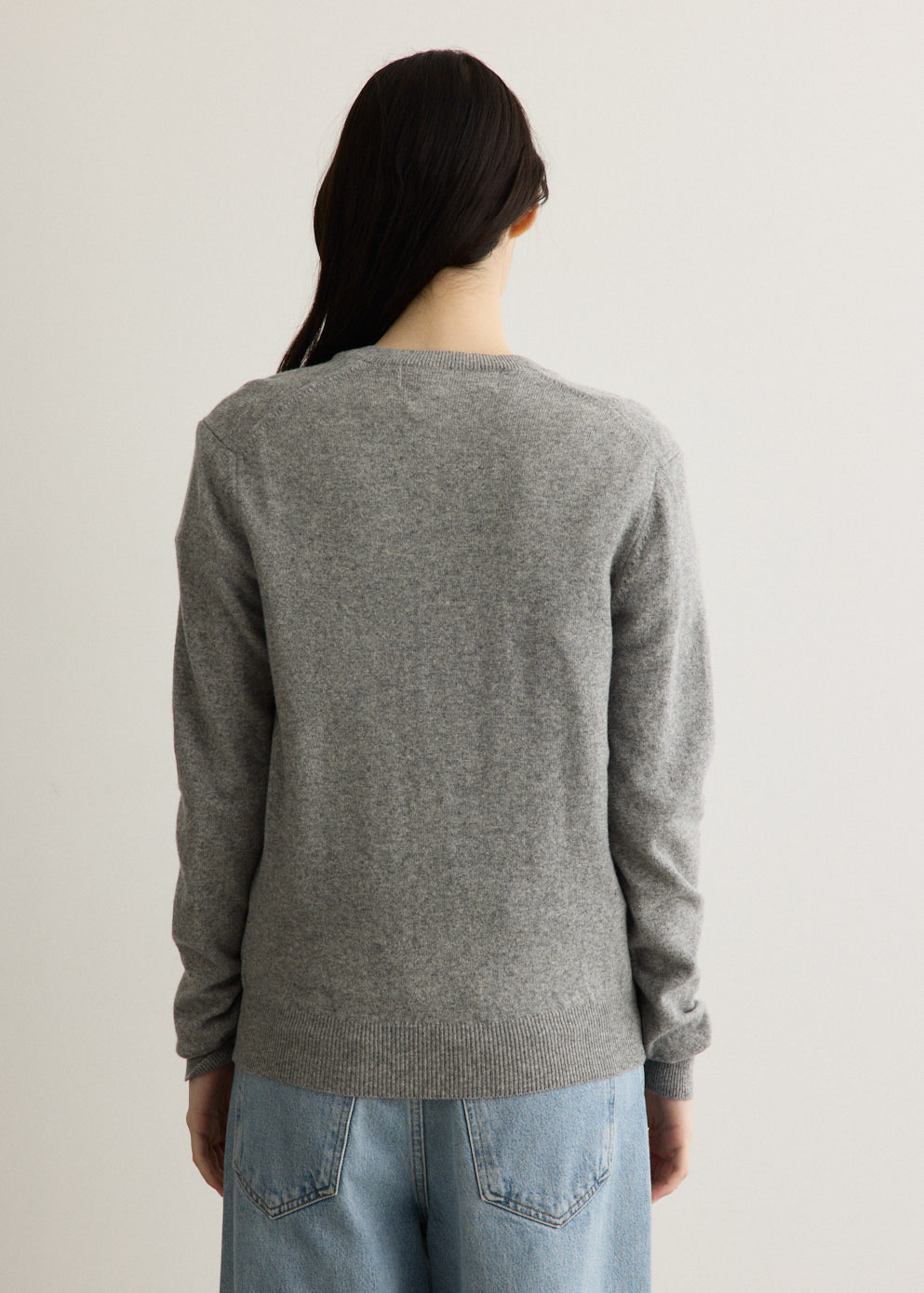 Pink Heart Round Neck Cardigan