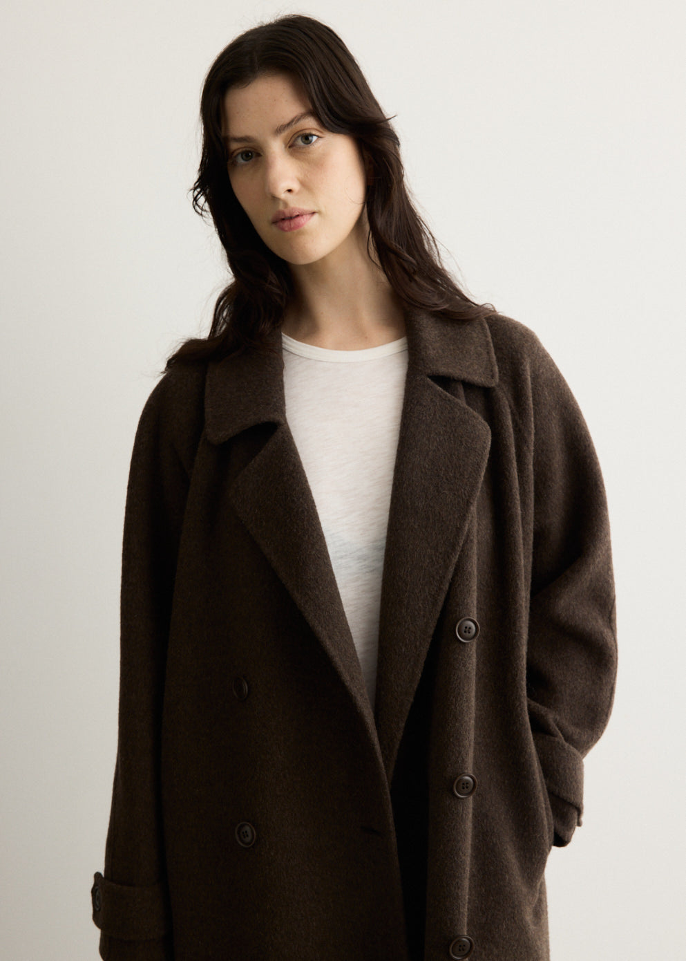 Dawn Wool Trench Coat