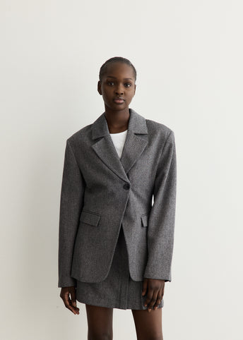 Mouline Suiting Blazer