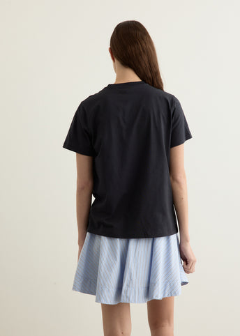 Basic Cotton Jersey Neon Puppy T-shirt
